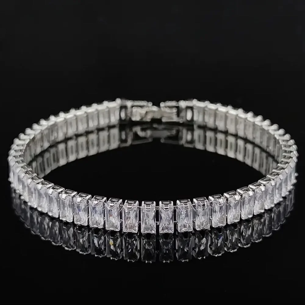 BRAND NEW TENNIS BRACELET PRINCESS CUT
